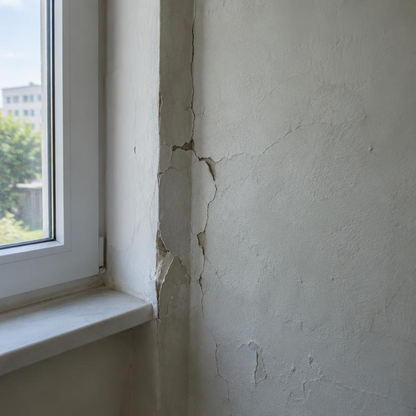Riss in der Wand